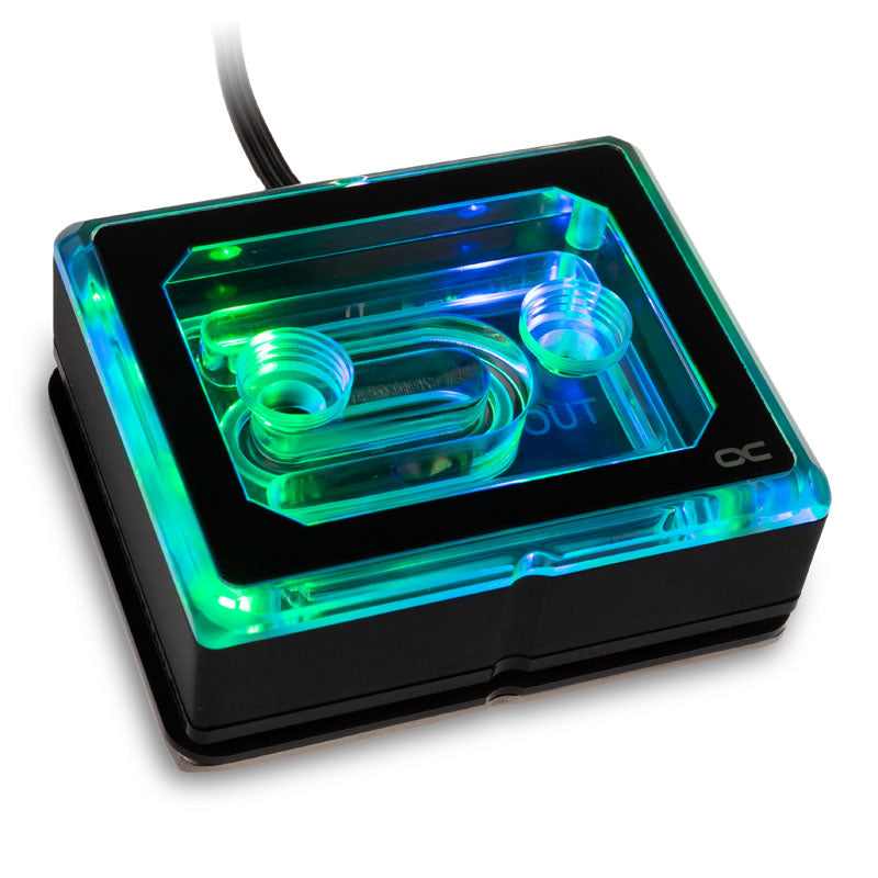 Alphacool Eisblock XPX Aurora Pro CPU - Acryl Black Digital RGB