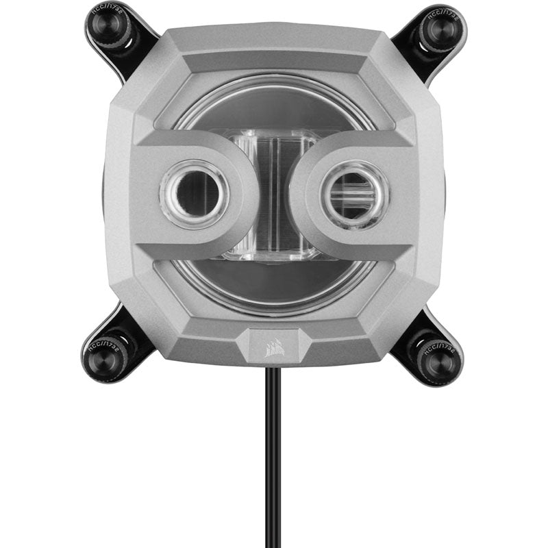 Corsair Hydro X Series XC7 RGB PRO CPU Wasserblock LGA 1200/1700, AM4/AM5 - silber