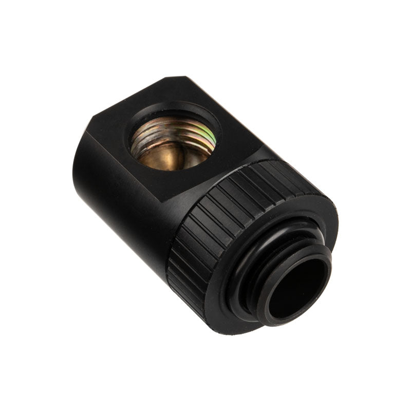 EK Water Blocks EK-Torque Adapter 90 Grad G1/4 Zoll AG auf G1/4 Zoll IG - drehbar, schwarz