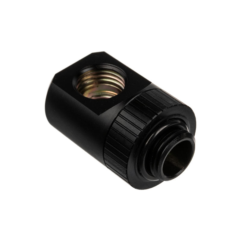 EK Water Blocks EK-Torque Adapter T-Splitter G1/4 Zoll AG auf 2x G1/4 Zoll IG - drehbar, schwarz