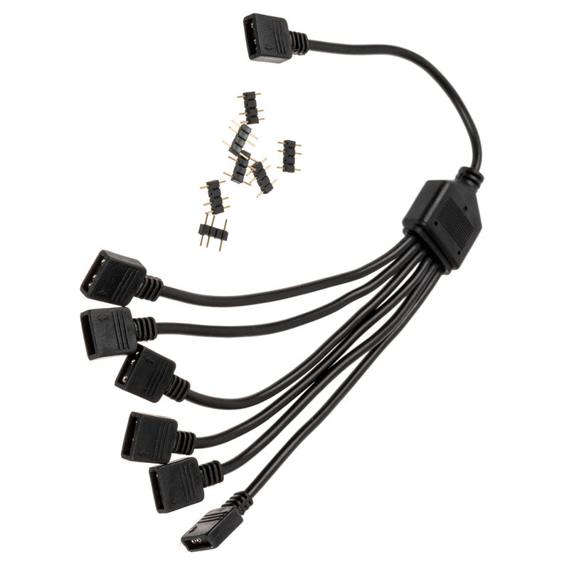 EK Water Blocks EK-D-RGB 6-Fach D-RGB Splitterkabel