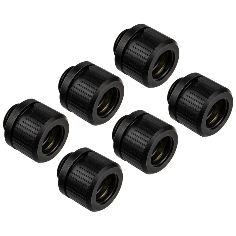 EK Water Blocks EK-Quantum Torque HDC 12 - 6er-Pack, schwarz