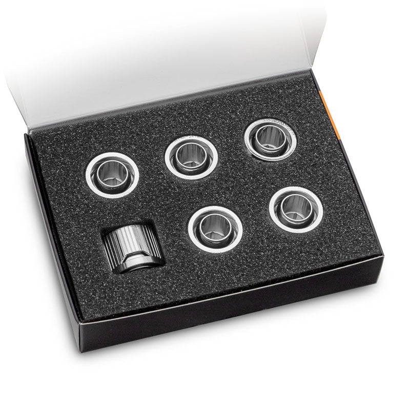 EK Water Blocks EK-Quantum Torque STC 12/16 - 6er-Pack, nickel
