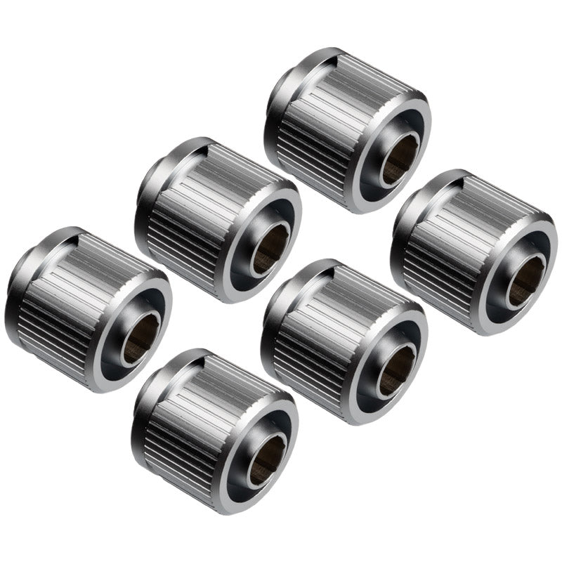 EK Water Blocks EK-Quantum Torque STC 10/16 - 6er-Pack, Satin Titanium