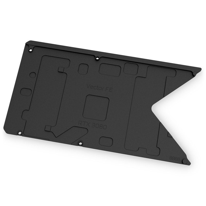 EK Water Blocks EK-Quantum Vector FE RTX 3080 Backplate - Schwarz