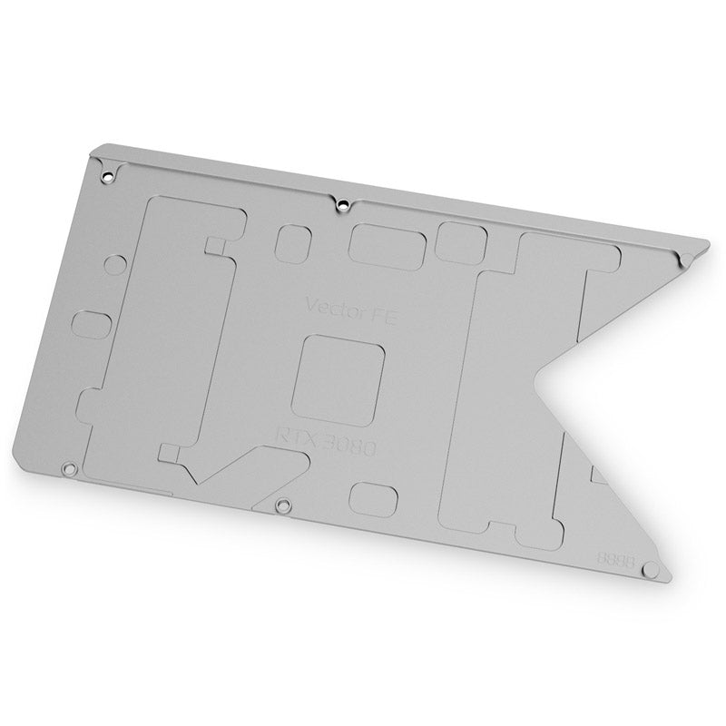 EK Water Blocks EK-Quantum Vector FE RTX 3080 Backplate - Silber