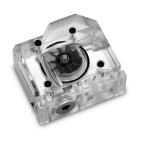 EK Water Blocks EK-Quantum Scalar Flowmeter Bottom-To-Top D-RGB - Nickel