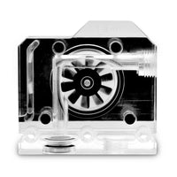 EK Water Blocks EK-Quantum Scalar Flowmeter Bottom-To-Top D-RGB - Nickel