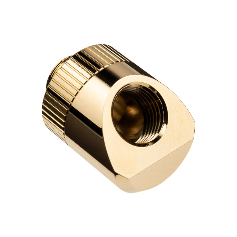 EK Water Blocks EK-Quantum Torque Winkel 45 Grad G1/4 Zoll AG auf G1/4 Zoll IG - drehbar, gold