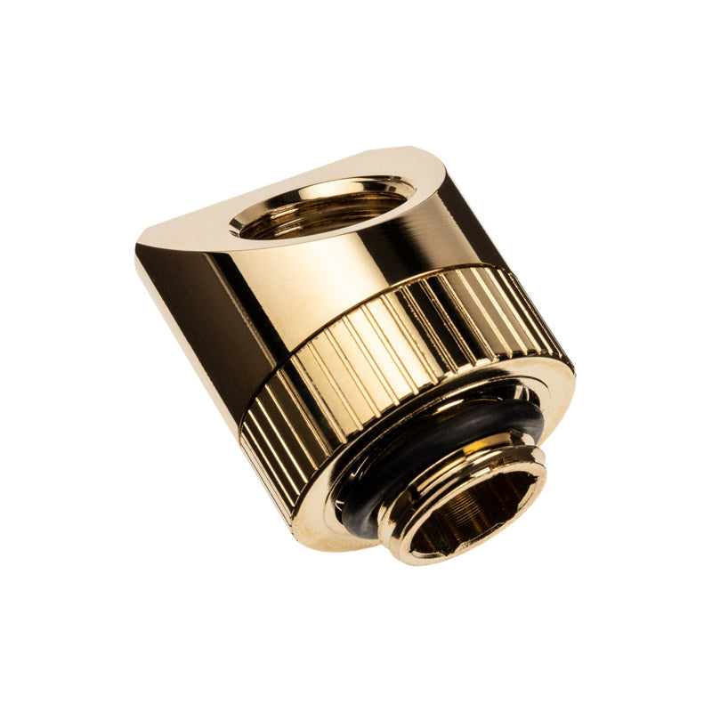 EK Water Blocks EK-Quantum Torque Winkel 45 Grad G1/4 Zoll AG auf G1/4 Zoll IG - drehbar, gold