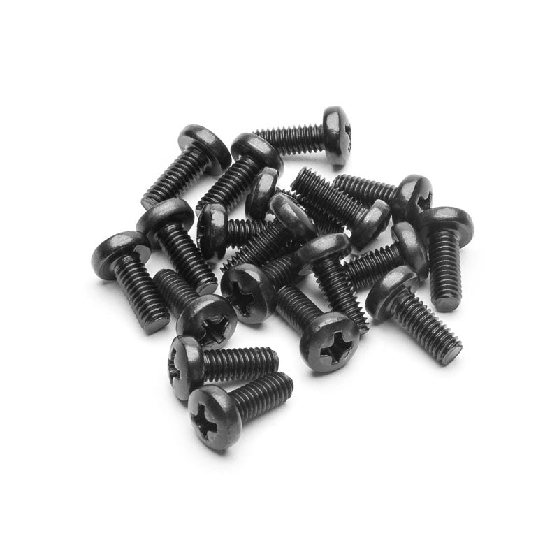 EK Water Blocks EK-Loop Phillips Head Screw Set M4 x 10 mm, 20 Stück - schwarz