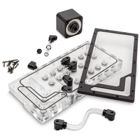 EK Water Blocks EK-QuantumX Loophole Distroplate D5 PWM - schwarz