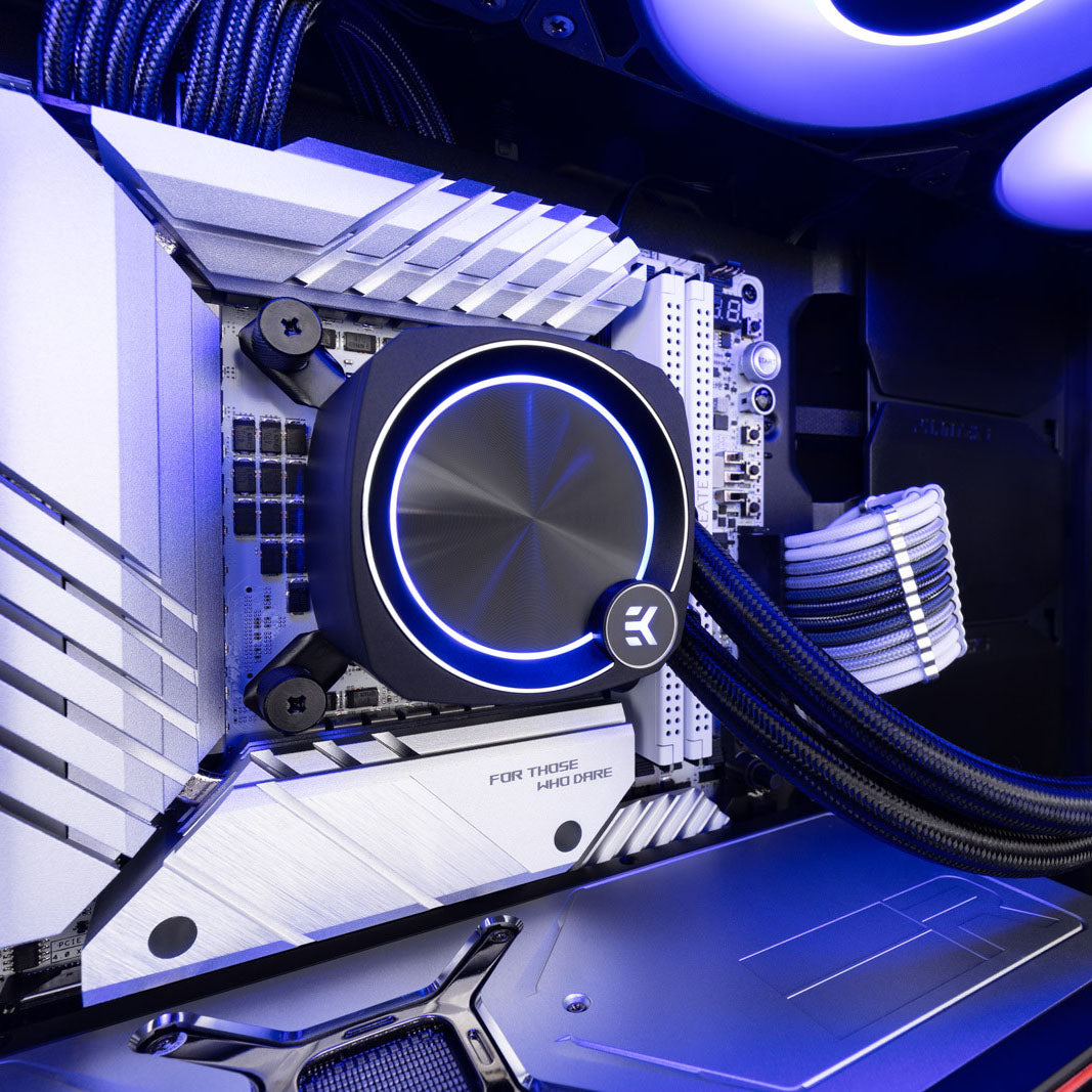 EK Water Blocks EK-Nucleus AIO Replacement Cover - Black Eclypse