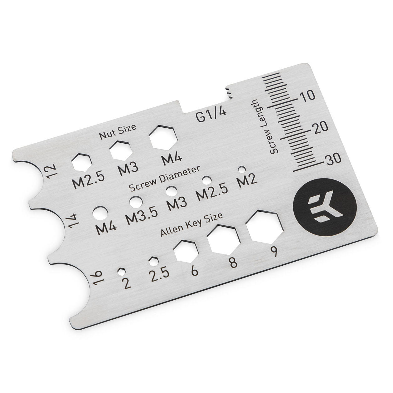 EK Water Blocks EK-Loop Edelstahl Messkarte