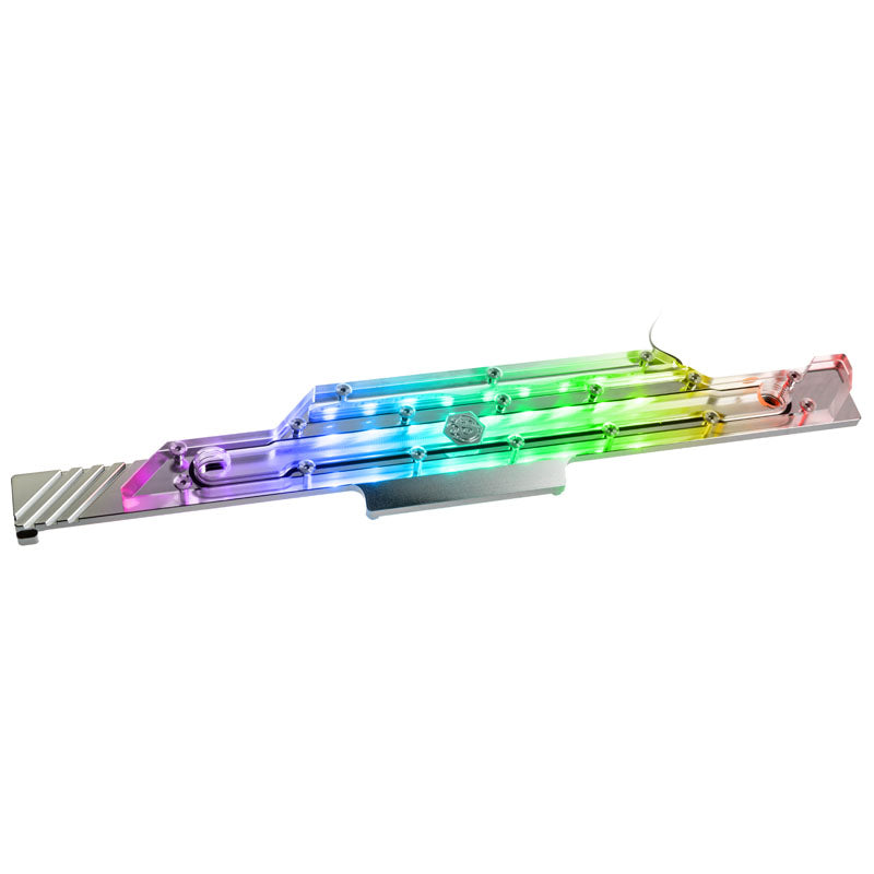 Bitspower Mosfet Kühler für ASUS ROG Dominus Extreme DRGB Nickel - Acryl
