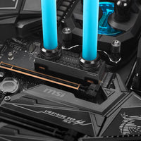 K Corsair Hydro X Series XM2 Bloc de refroidissement liquide M.2 SSD (2280)