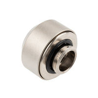 Optimus Hardtube Fitting, 12 mm, 6er-Pack mit Werkzeug - Satin Nickel