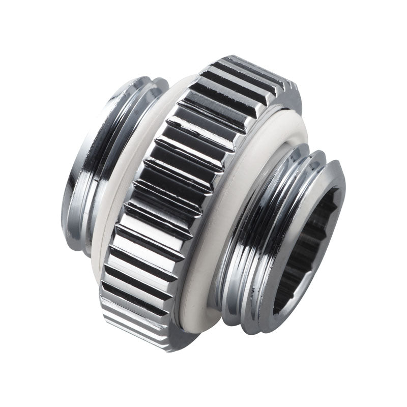 PHANTEKS Glacier M-M Adapter gerade G1/4 Zoll AG auf G1/4 Zoll AG, chrome silber