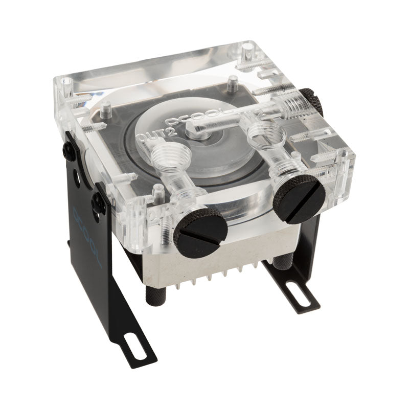 Alphacool Laing DDC310 Pumpe, Complete Edition mit Eisdecke-Top - silber/Acryl