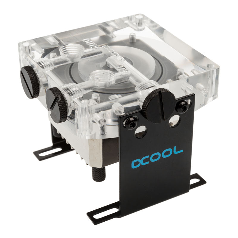 Alphacool Laing DDC310 Pumpe, Complete Edition mit Eisdecke-Top - silber/Acryl