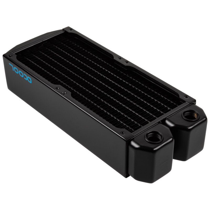 Alphacool NexXxoS XT45, Full Copper, 92 mm Dual Radiator - schwarz