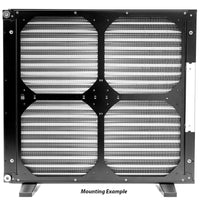 Watercool MO-RA3 420 Halterung für Noctua NF-A20 - schwarz