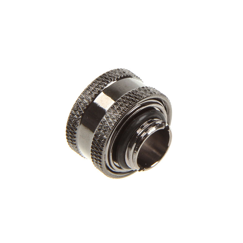 XSPC Anschluss gerade G1/4 Zoll AG auf 16/10mm - V2, chrome schwarz