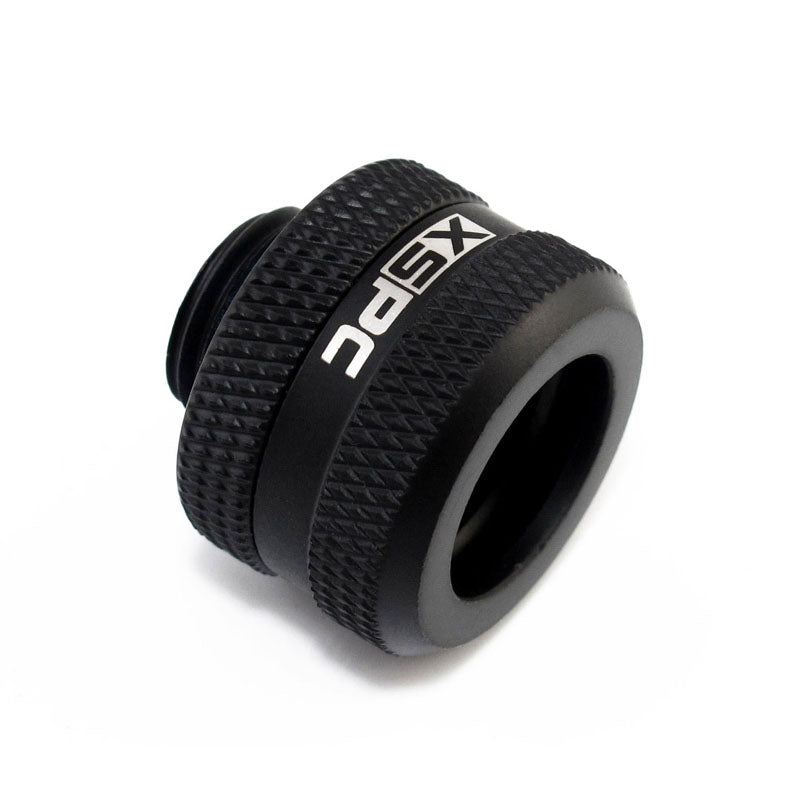 XSPC Anschluss G1/4" auf 14mm Hardtube, schwarz matt - 8 Stück