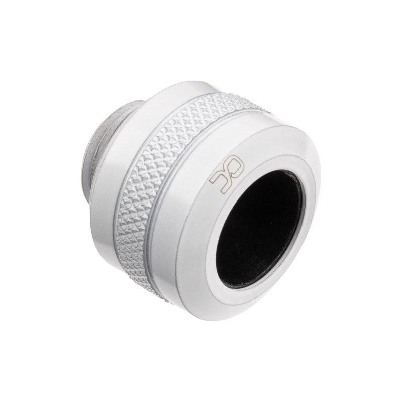 Alphacool Eiszapfen PRO Anschluss 13mm Hardtube Fitting G1/4, 6-Pack - weiß