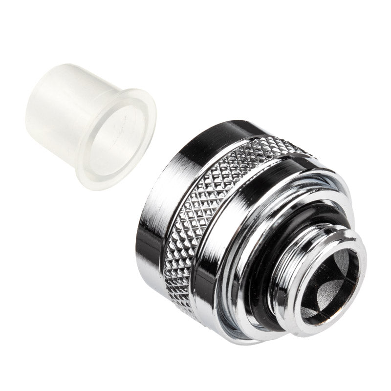 Alphacool Eiszapfen PRO Anschluss 13mm Hardtube Fitting G1/4 - chrome