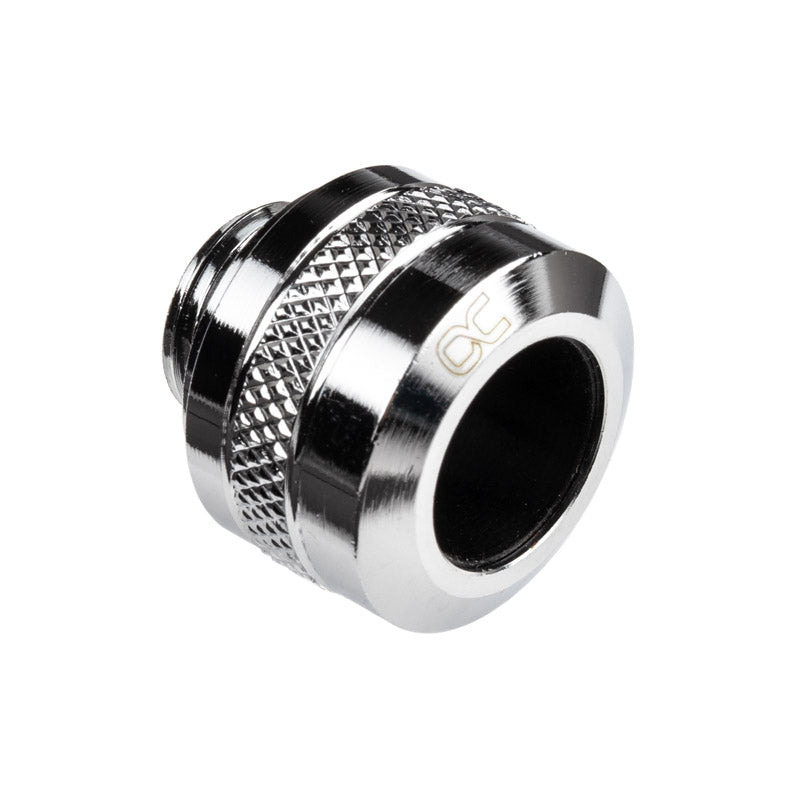 Alphacool Eiszapfen Pro Anschluss 13mm Hardtube Fitting G1/4, 6-Pack - chrome
