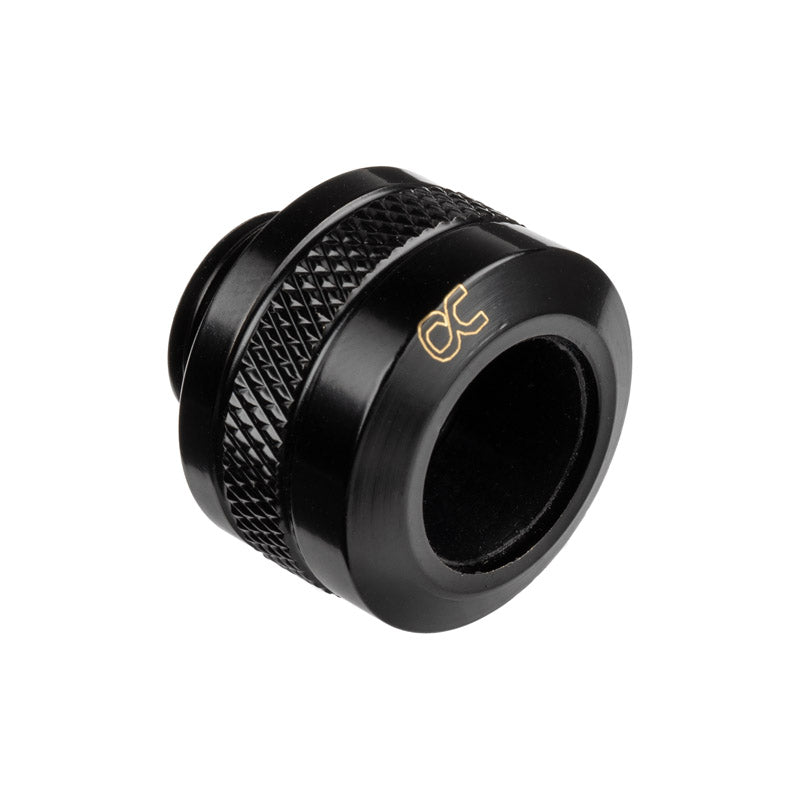 Alphacool Eiszapfen Pro Anschluss 13mm Hardtube Fitting G1/4, 6-Pack - schwarz