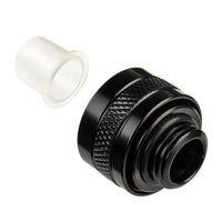 Alphacool Eiszapfen Pro Anschluss 13mm Hardtube Fitting G1/4, 6-Pack - schwarz