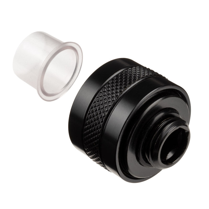 Alphacool Eiszapfen Pro Anschluss 16mm Hardtube Fitting G1/4 - schwarz