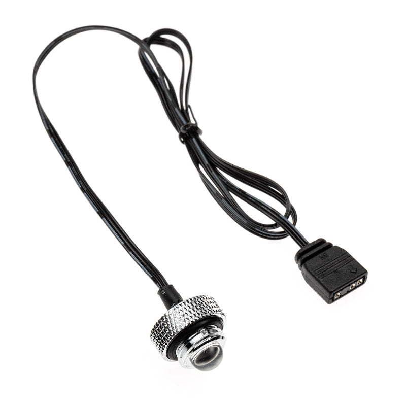 XSPC ARGB LED Verschlussstopfen, G1/4, 5V 3Pin - chrome
