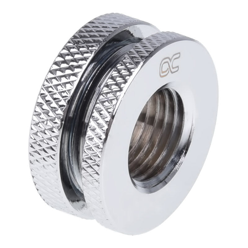 Alphacool HF Schottverschraubung, kurze Version, G1/4 - Chrome