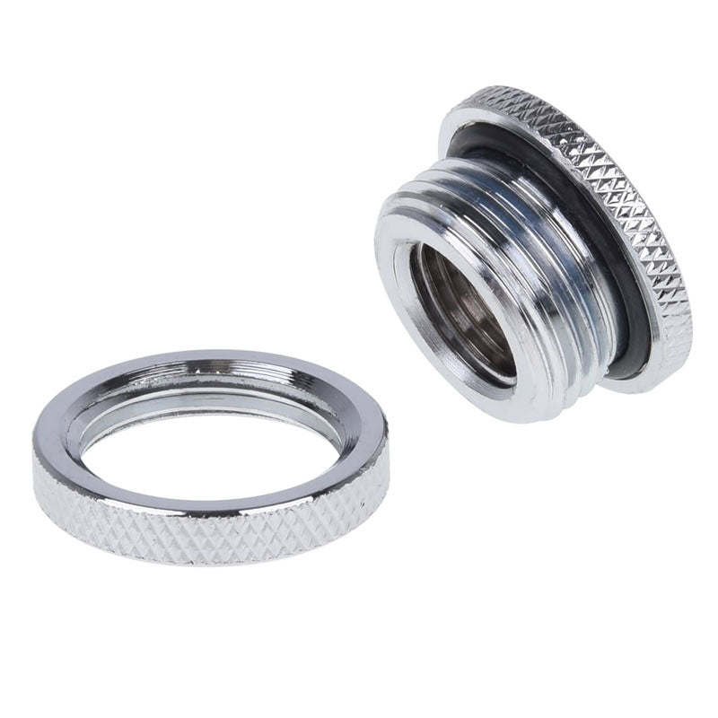 Alphacool HF Schottverschraubung, kurze Version, G1/4 - Chrome