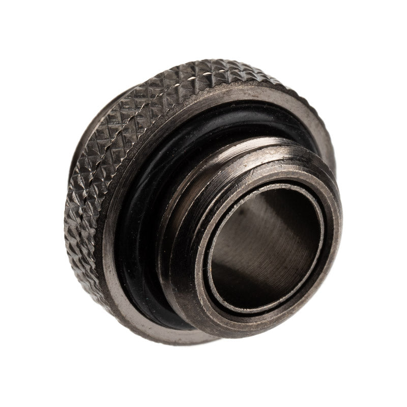 Alphacool ES Doppeladapter, Steckbar, G1/4 AG auf G1/4 AG - Schwarz