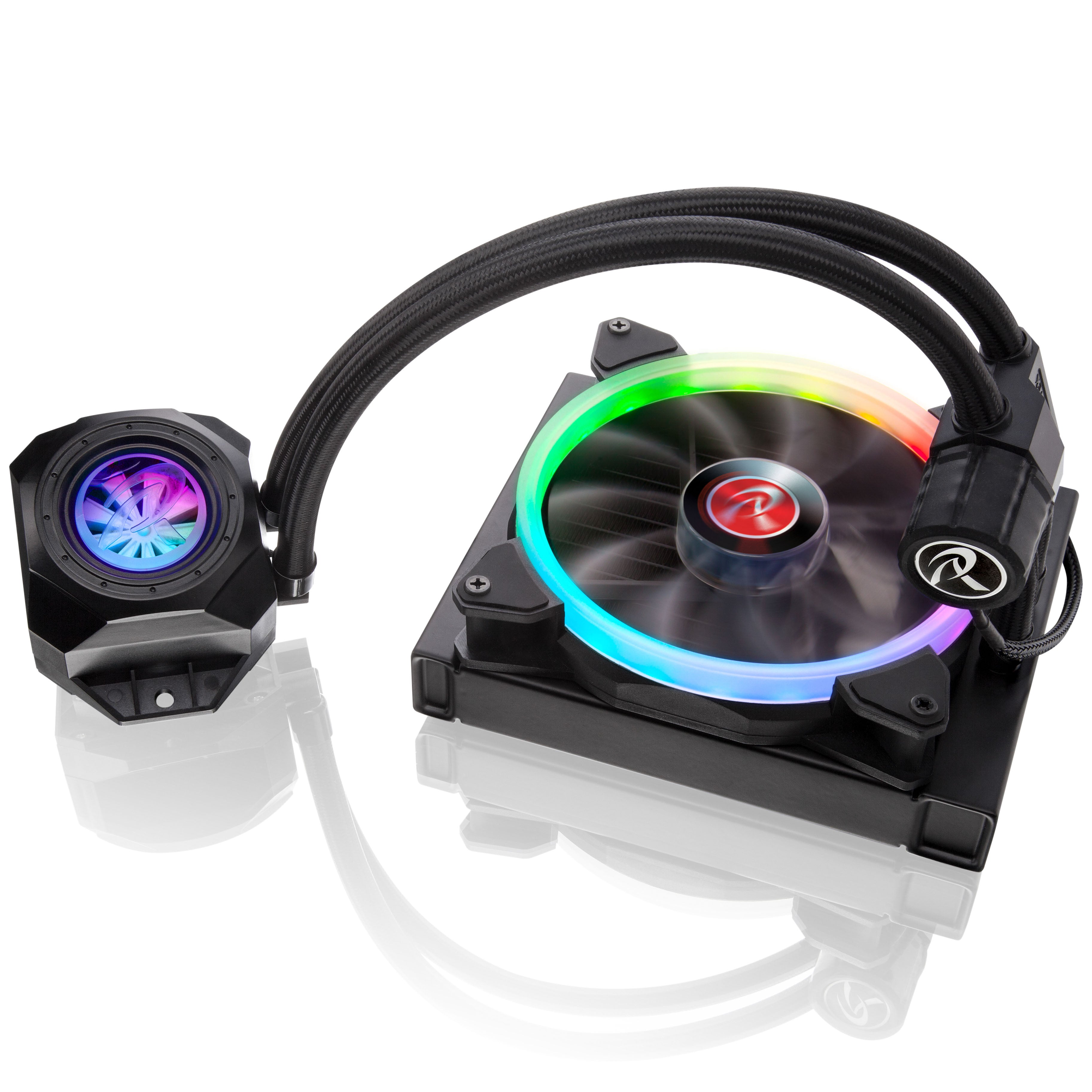Raijintek Orcus RGB Rainbow AiO Wasserkühlung - 140mm, schwarz