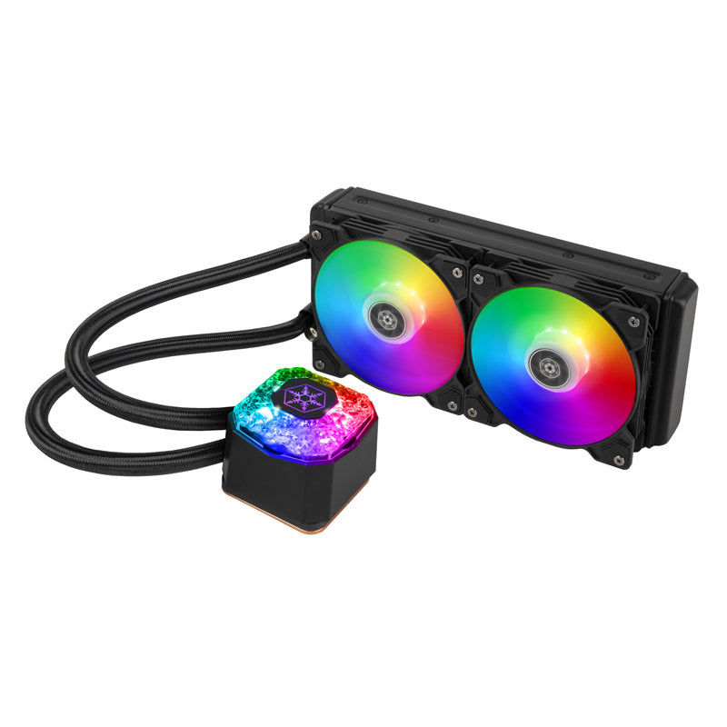 SilverStone IceGem 240P AiO Wasserkühlung, ARGB - 240 mm