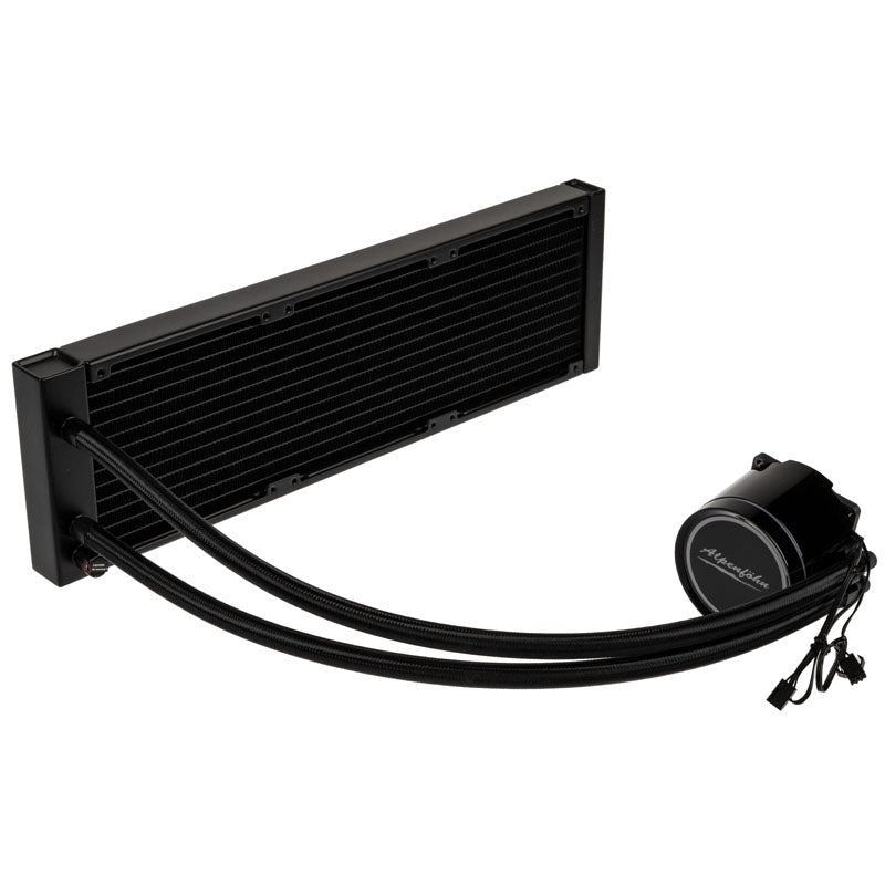 Alpenföhn Gletscherwasser 360 eLoop X, schwarz - 360mm