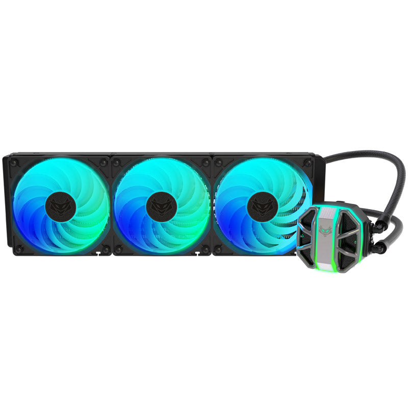Sapphire Nitro+ S360-A AiO Wasserkühlung, ARGB, schwarz - 360 mm