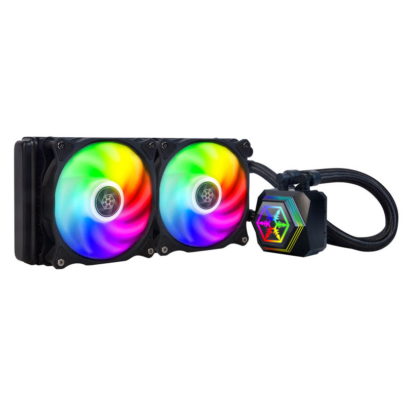 SilverStone Permafrost PF240-ARGB V2, AiO Wasserkühlung - 240 mm