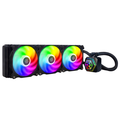 Silverstone Permafrost PF360-ARGB, V2 AiO Wasserkühlung 360 mm