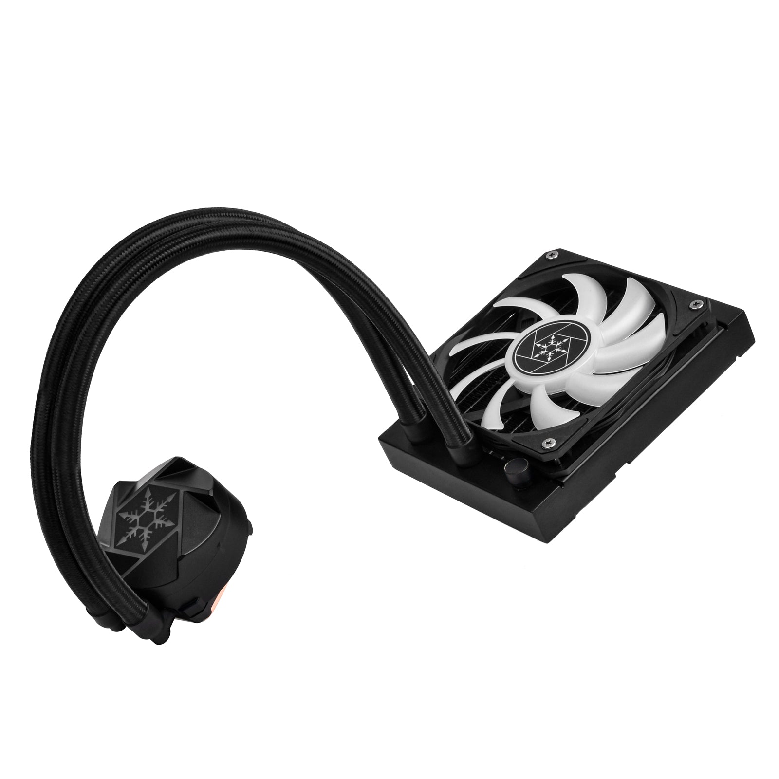 SilverStone VIDA 120 SLIM, AiO Wasserkühlung, schwarz - 120mm