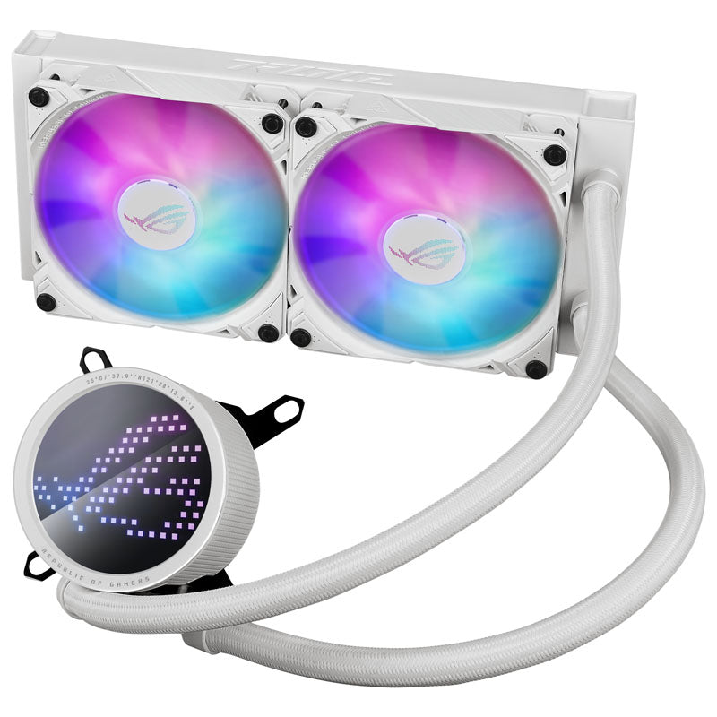 Asus ROG RYUO III Water 240 ARGB WHITE EDITION 70,07 CFM Blanc