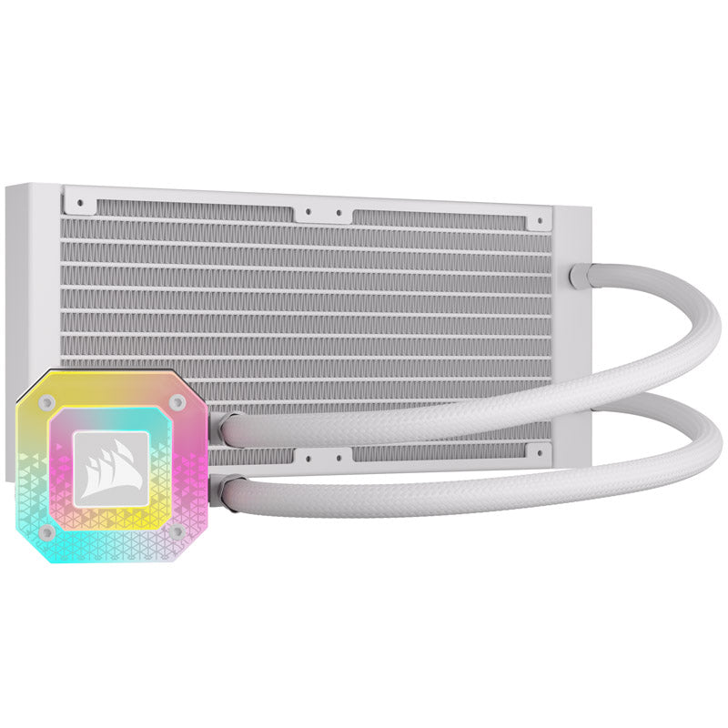 Corsair iCUE H100i ELITE CAPELLIX XT AiO Wasserkühlung - 240mm, weiß