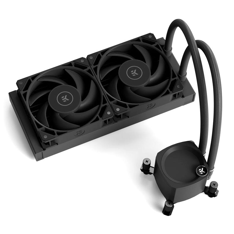 EK Water Blocks EK-Nucleus AIO CR240 Dark AiO Wasserkühlung - Schwarz