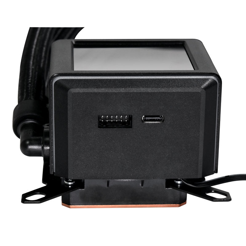Lian Li Galahad II Water 360 mm LCD 79,9 CFM noir
