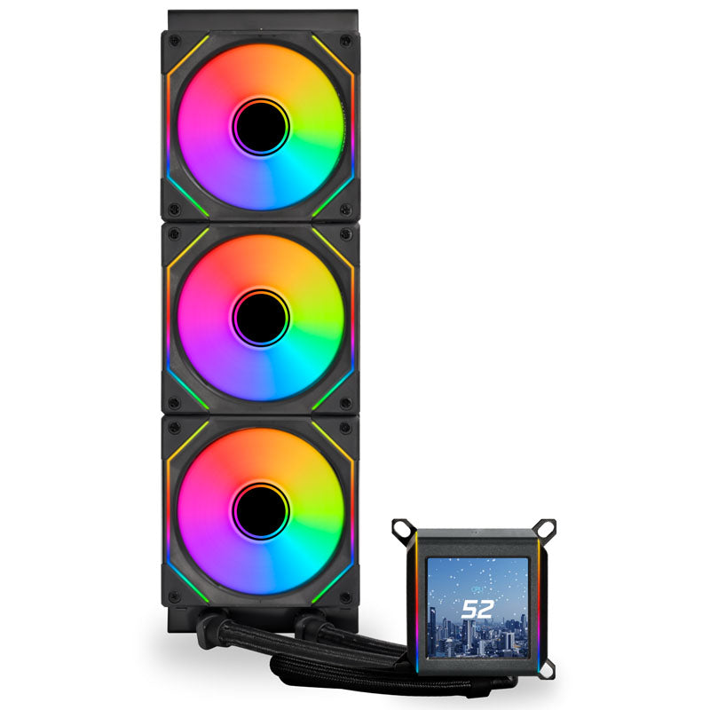 Lian Li GALAHAD II LCD 360 SL-INF Komplett-Wasserkühlung, ARGB - schwarz